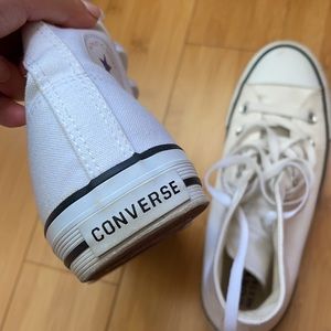 High Top White Converse